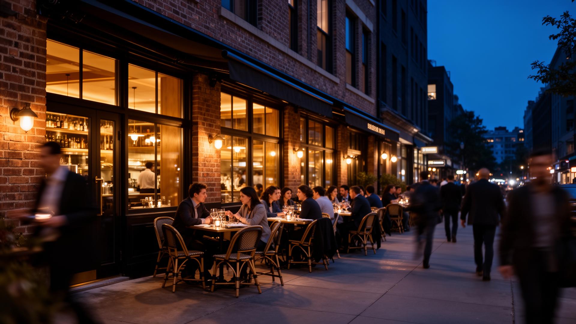 Restaurant exterior maintained by Nationwide Maintenance