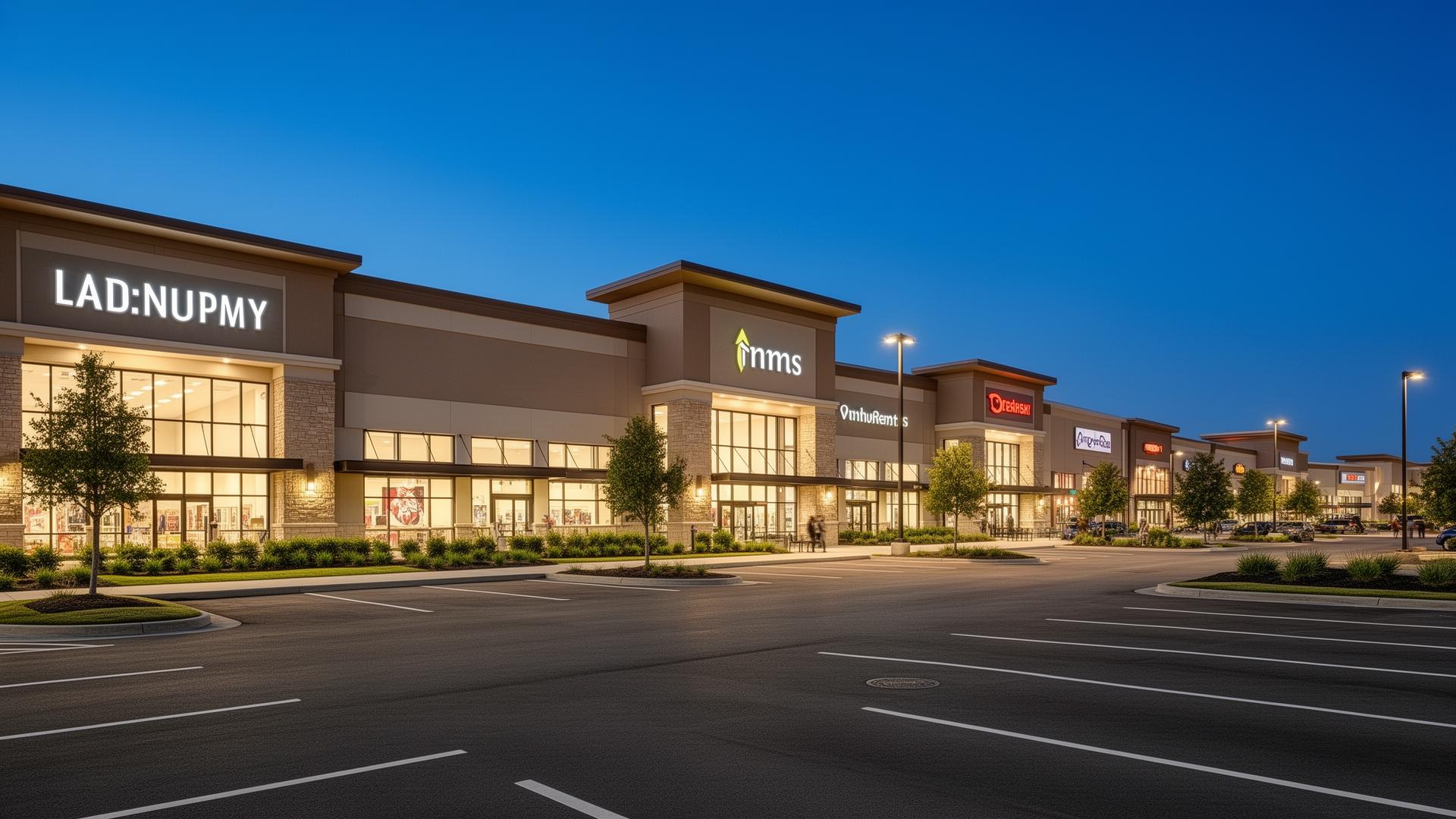 Retail storefront maintained by Nationwide Maintenance